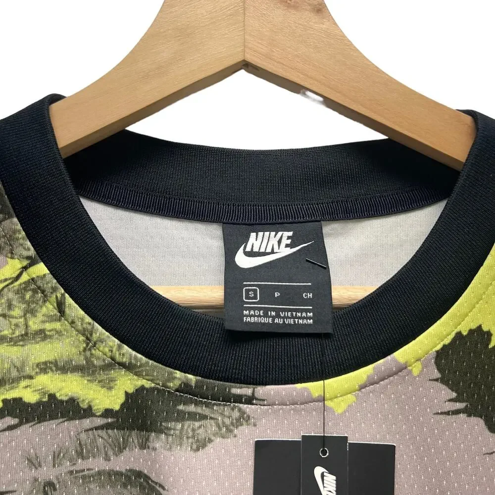 Nike‎ Sportswear Short-Sleeve Hype Hike Camo Top